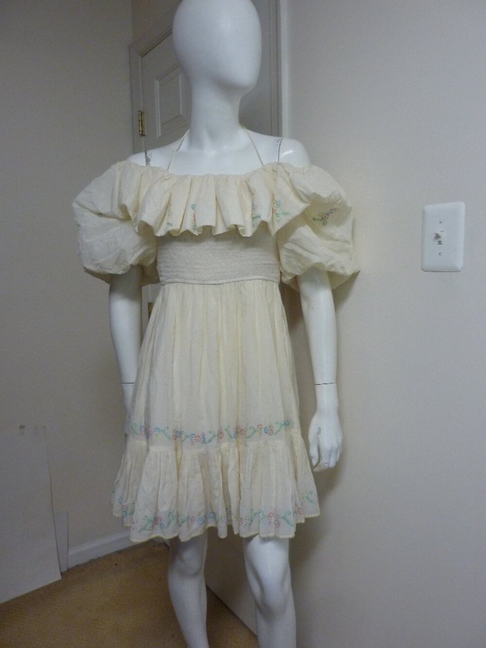 Love the Label Lenahan Off the Shoulder Mini Dress